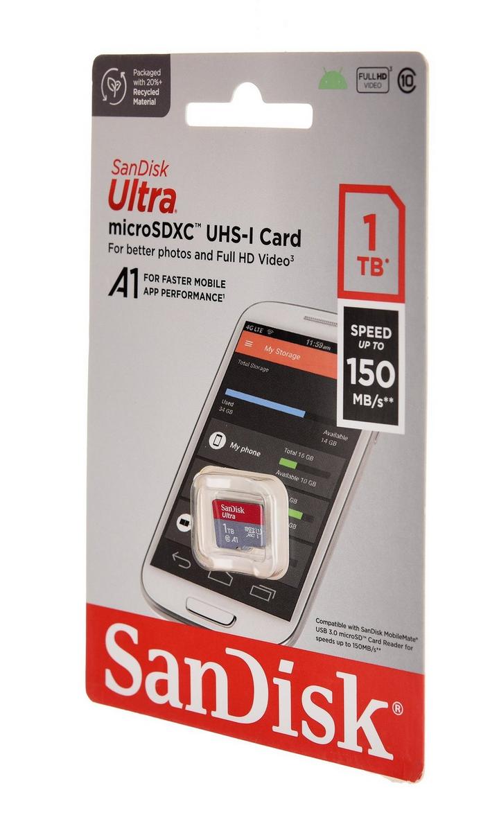 SANDISK MicroSD Card, 1TB eXtra