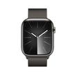 Apple Watch Series 9 GPS + Cellular 45mm Graphite Stainless Steel Case with Graphite Milanese Loop