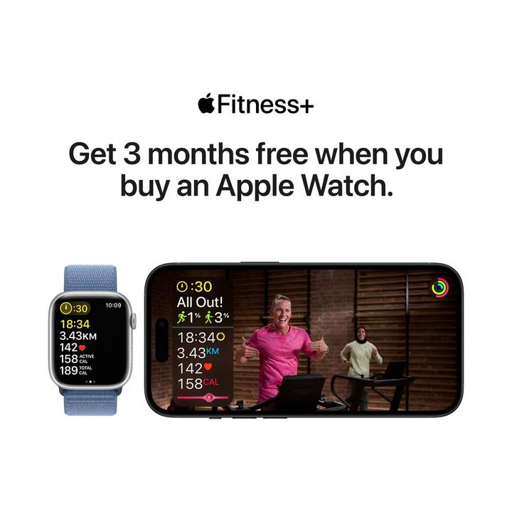 Apple Watch Series 9 GPS + Cellular 45mm Graphite Stainless Steel Case with Graphite Milanese Loop