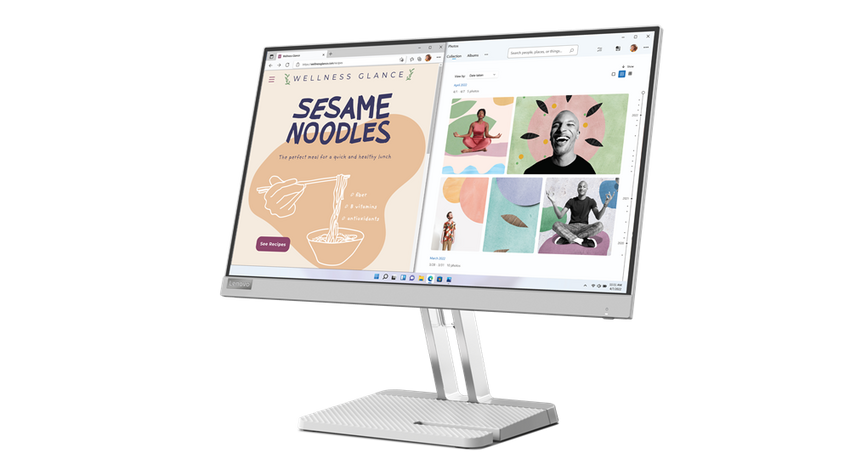 LENOVO L22e-40, Monitor, 21.45 inch, FHD, Cloud Grey - eXtra Bahrain LENOVO L22e-40, Monitor, 21.45 inch, FHD, Cloud Grey - eXtra Bahrain