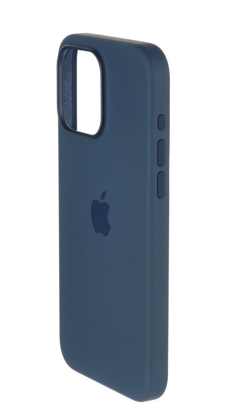 Apple - iPhone 15 Pro Silicone Case with MagSafe - Storm Blue
