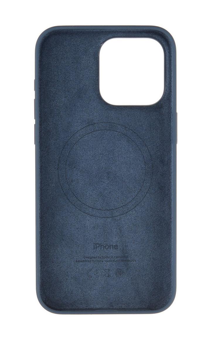 Apple iPhone 15 Pro Silicone Case with MagSafe,Storm Blue eXtra