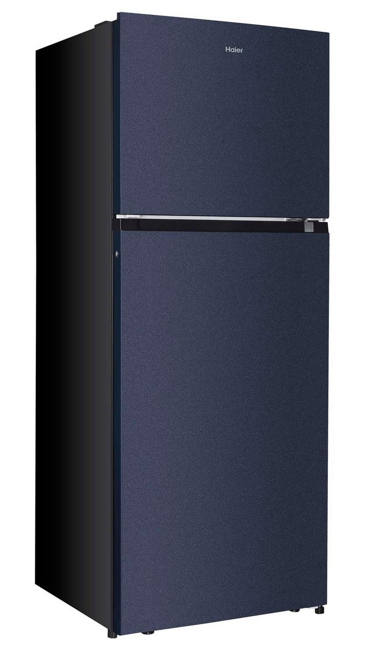 Haier Refrigerator 11.5Cu.ft, Freezer 3.4Cu.ft, Inverter, Gemstone Black - eXtra Haier Refrigerator 11.5Cu.ft, Freezer 3.4Cu.ft, Inverter, Gemstone Black - eXtra