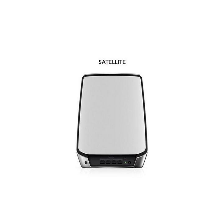 Netgear, WiFi 6 Mesh Router, Tri-Band, Silver/White