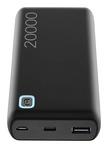 Cellularline, Power Bank, 20000mAh, Black