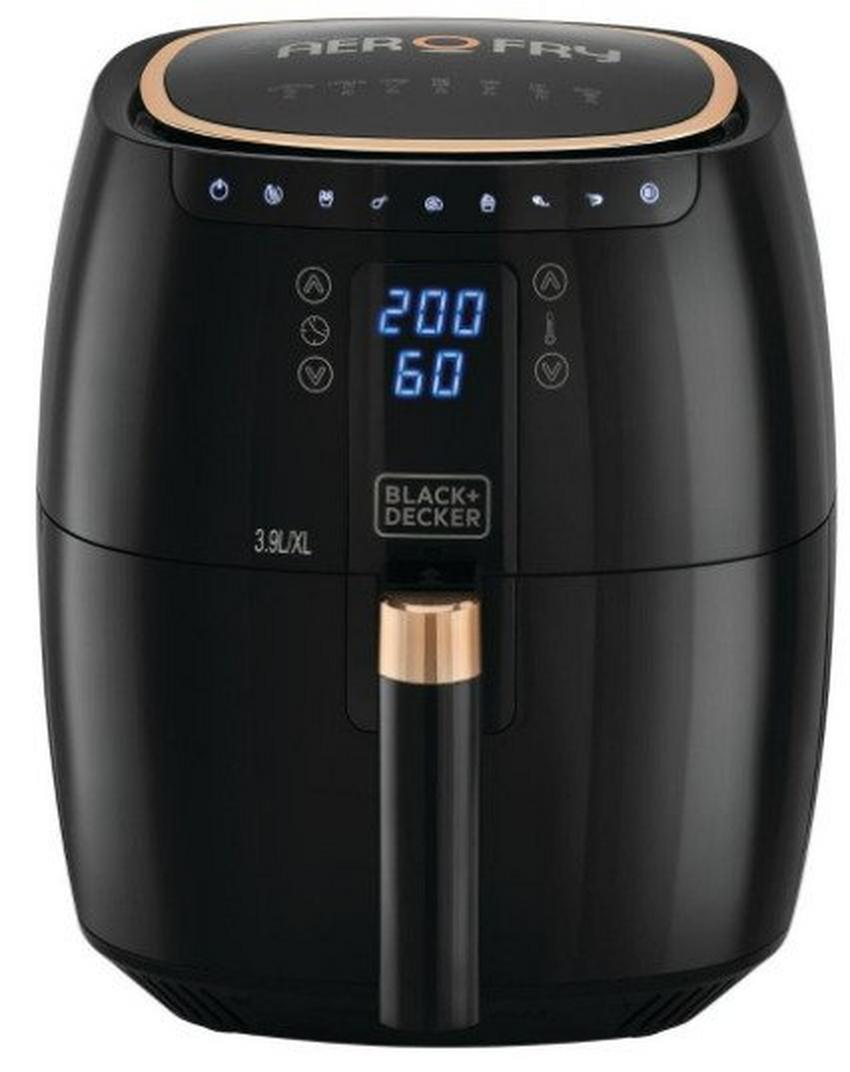 Black Decker 5.5L 1.4KG 7 in 1 Digital Air Fryer 1500W Black