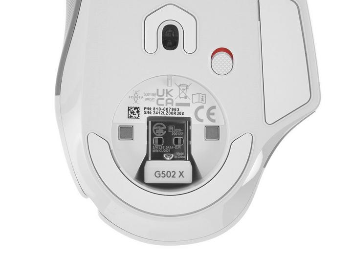LOGITECH G502x Plus Wireless Gaming Mouse, White