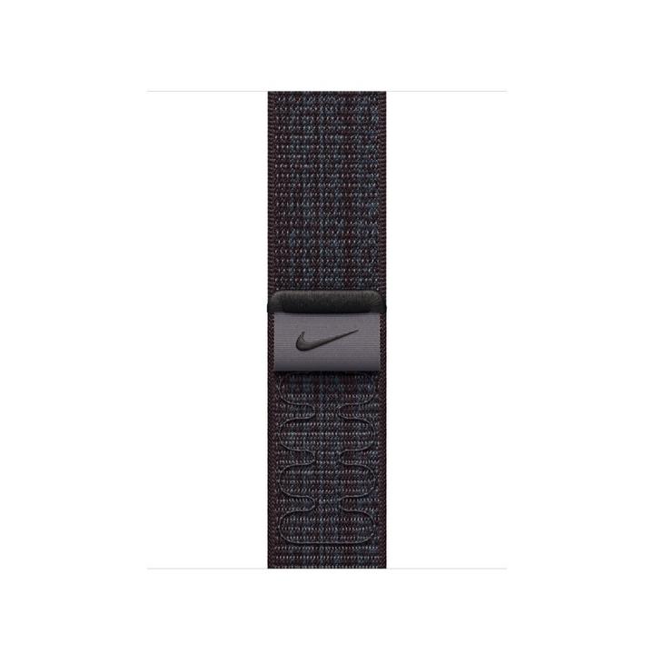Apple Watch Nike Sport Band, 45MM, Black/Blue