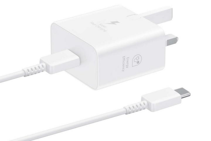 Samsung 25W Super Fast Charging TA with Type-C Cable, White