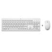 HP 230 Wireless Keyboard and Mouse Combo, White