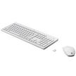 HP 230 Wireless Keyboard and Mouse Combo, White