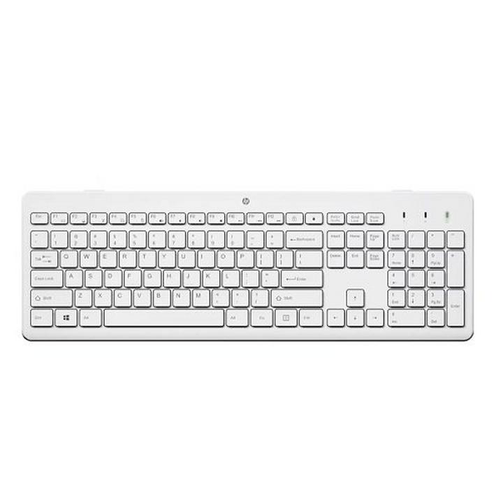 HP 230 Wireless Keyboard and Mouse Combo, White