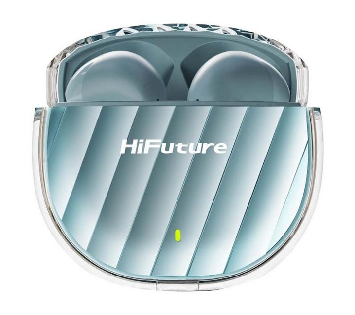 HiFuture FLYBUDS3 Wireless Earbuds, Light Blue