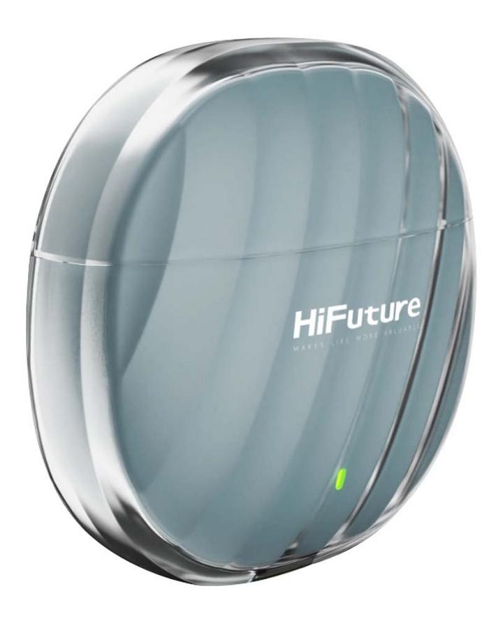 HiFuture FLYBUDS3 Wireless Earbuds, Light Blue