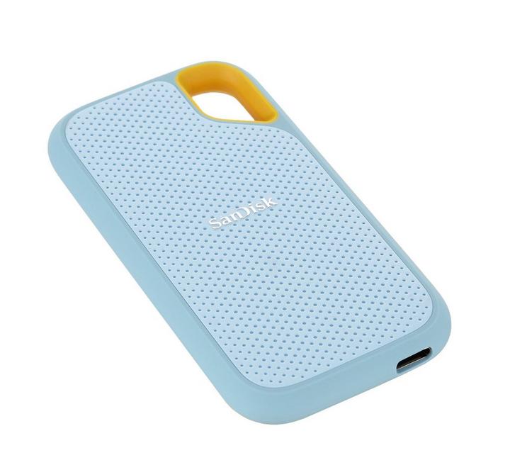 SanDisk Portable SSD ライトブルー 4TB SanDisk 4TB Extreme V2 Portable SSD - External USB Memory