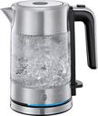 Russell Hobbs 0.8L Compact Glass Kettle 2200W Black/Silver