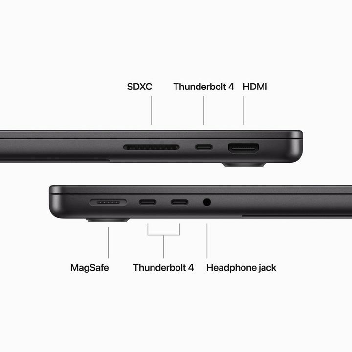APPLE MacBook Pro, M3 Pro, 18GB, 1TB SSD, 14.2 inch, Space Black