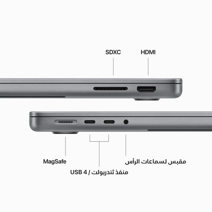 APPLE MacBook Pro, M3, 8GB, 1TB SSD, 14.2 inch, Space Grey