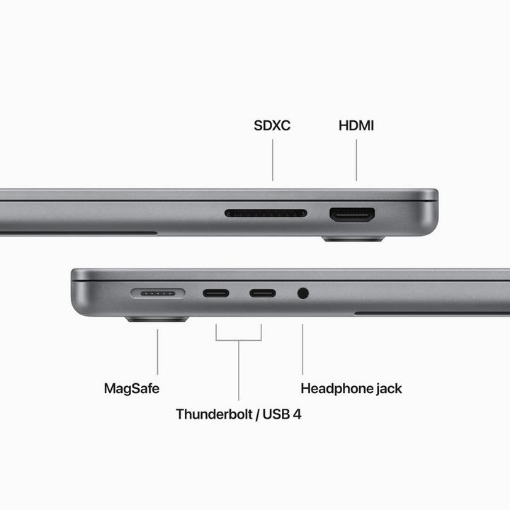 APPLE MacBook Pro, M3, 8GB, 1TB SSD, 14.2 inch, Space Grey
