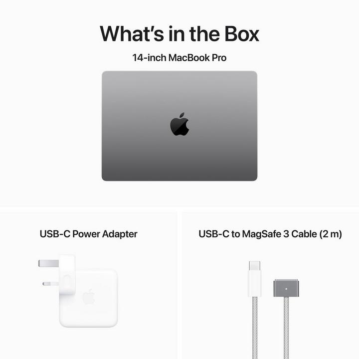 APPLE MacBook Pro, M3, 8GB, 1TB SSD, 14.2 inch, Space Grey