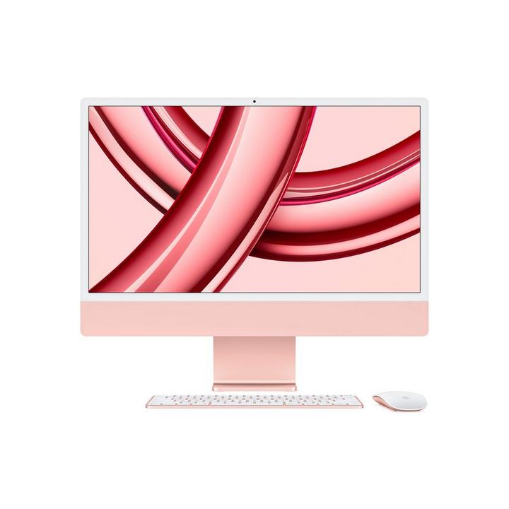 APPLE iMAC MQRD3,  AIO, Apple M3, 24 inch, 8 Core, 8GB, 256GB SSD, 8 Core GPU, Pink