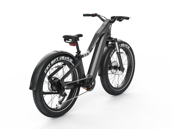 OKAI, Ranger Electric Bike, 70 Km Max Range and 32 Km/H Max Speed, 750w, Black