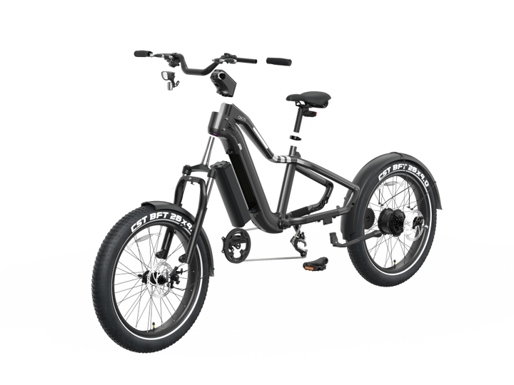 OKAI, Ranger Electric Bike, 70 Km Max Range and 32 Km/H Max Speed, 750w, Black