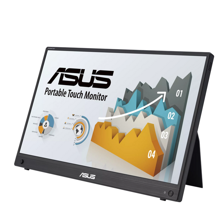 ASUS ZenScreen Touch MB16AHT Portable Monitor, 15.6 inch FHD, 60Hz, 5ms, Dark Gray