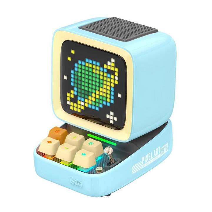 Divoom Ditoo Pro Bluetooth, Mini Speaker, Blue