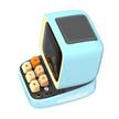Divoom Ditoo Pro Bluetooth, Mini Speaker, Blue