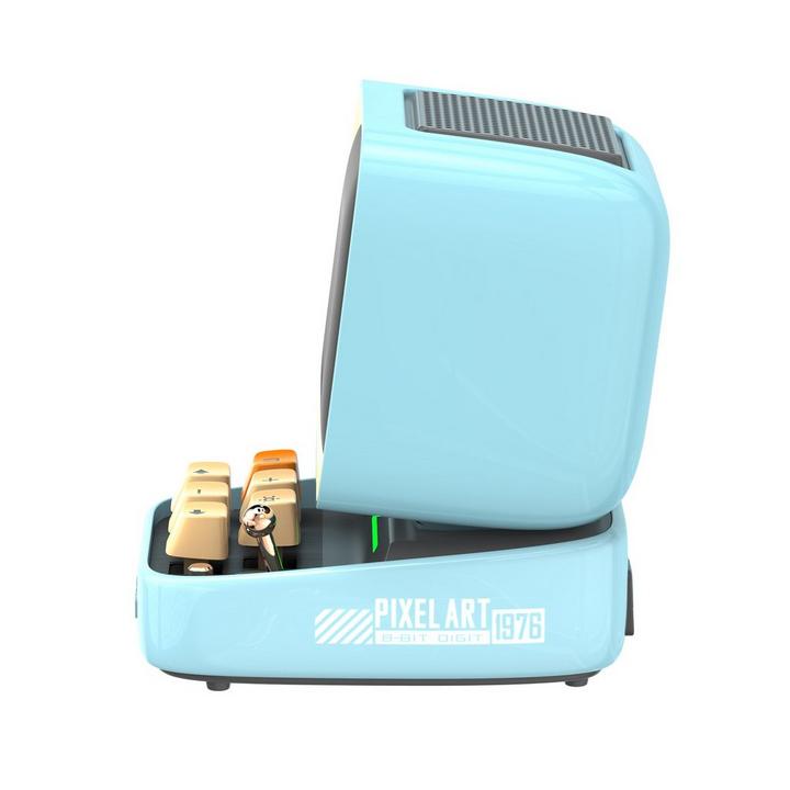 Divoom Ditoo Pro Bluetooth, Mini Speaker, Blue