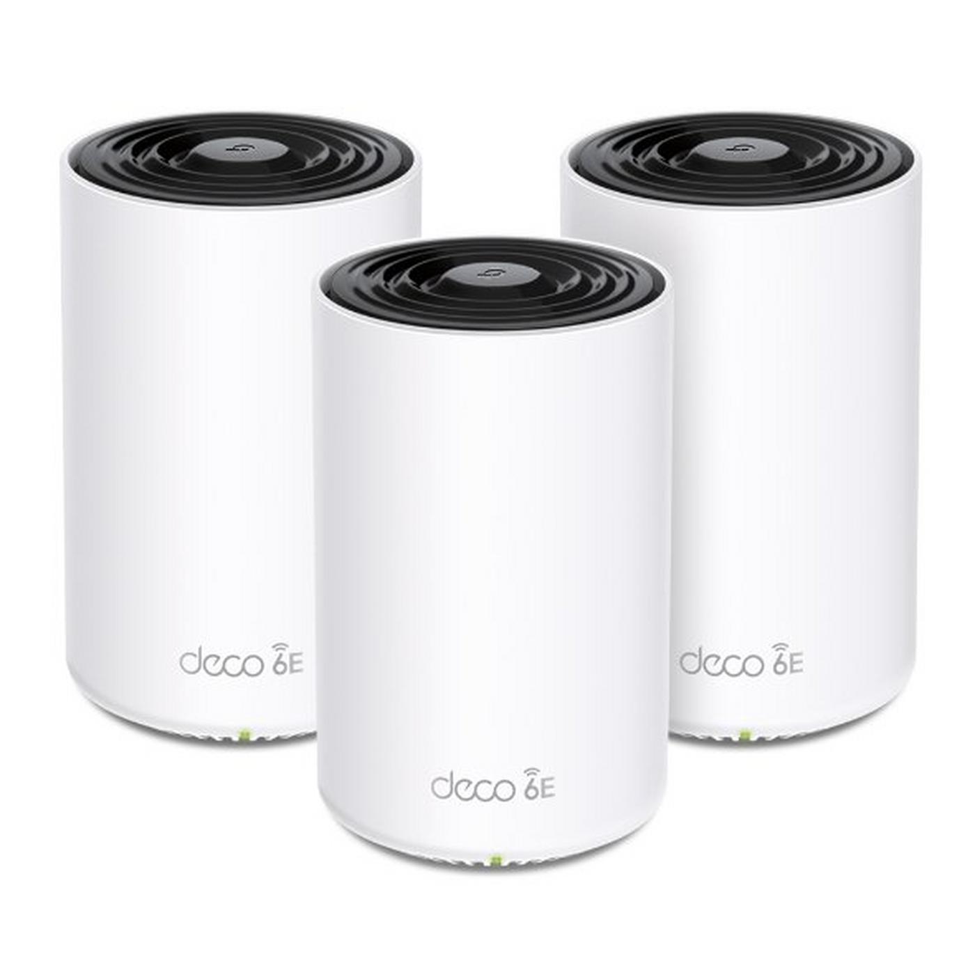 TP-LINK Deco XE75 Whole Home Mesh Wi-Fi 6E System, Tri Band, 3