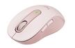 Logitech M650 Wireless Mouse, Smarter Scrolling, Rose