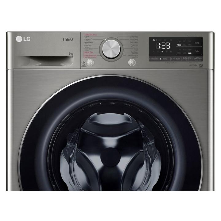 9KG TurboWash™ Front Load Washing Machine in Silver