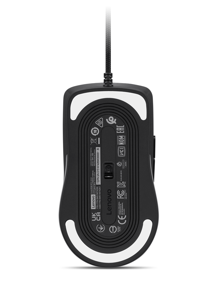 LENOVO Legion M210 RGB Wired Gaming Mouse, Black