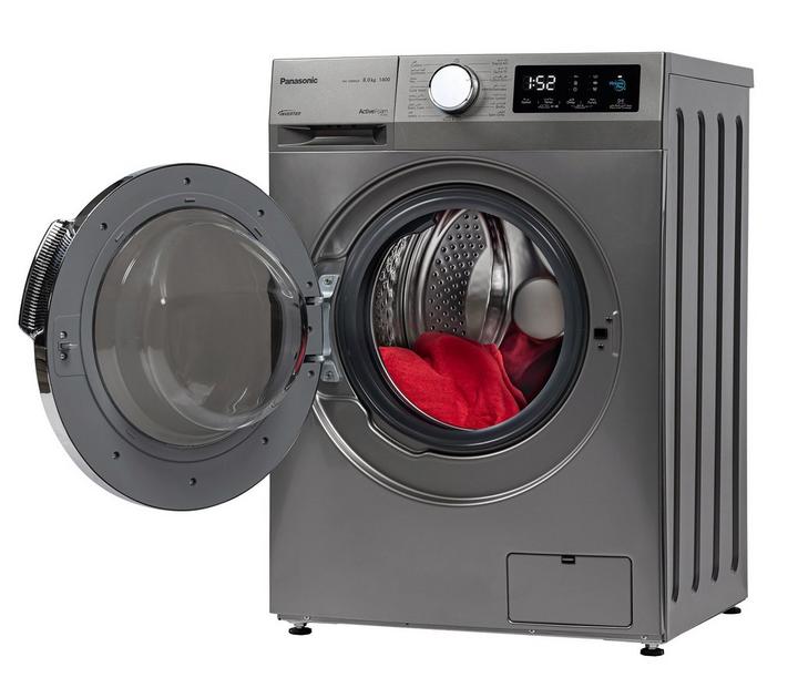 Panasonic Front Load Washing Machine, 8kg, Hygiene Care, 1400rpm 