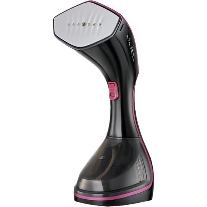 BLACK DECKER 1600W Digital LED Handheld Garment Steamer Pink Black