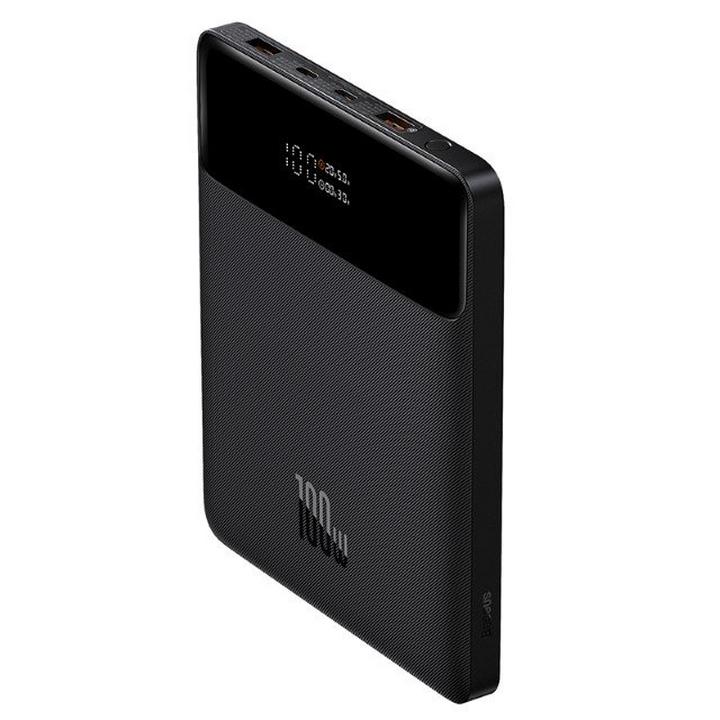 Baseus 20000mAh Digital Powerbank, 100W, Black