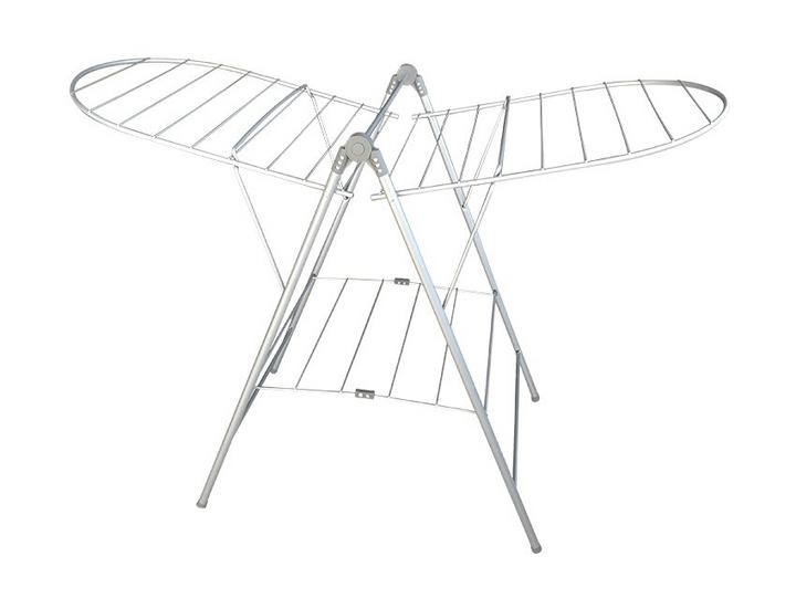 Optima Expandable Clothes Drying Rack Silver