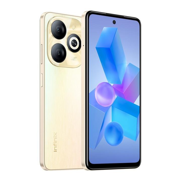 Infinix Smart 8 Pro, 128 GB, Shinny Gold.