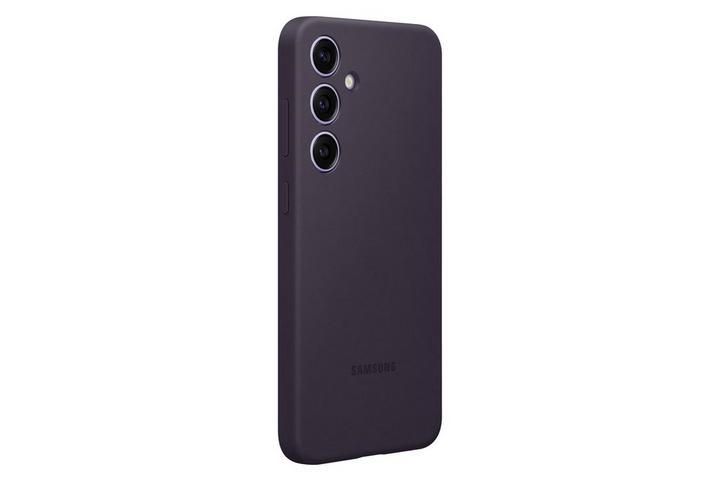 Samsung S24 Plus, Silicone Case, Dark Violet