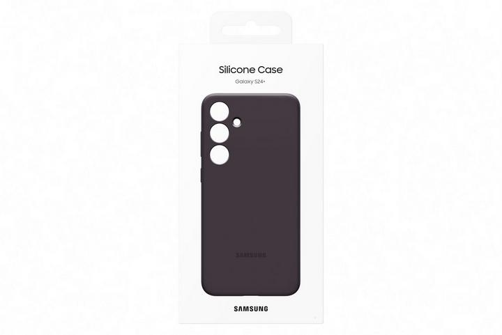 Samsung S24 Plus, Silicone Case, Dark Violet