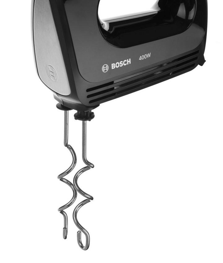 Bosch Hand Mixer, CleverMixx, 400W, Eject button, Black.