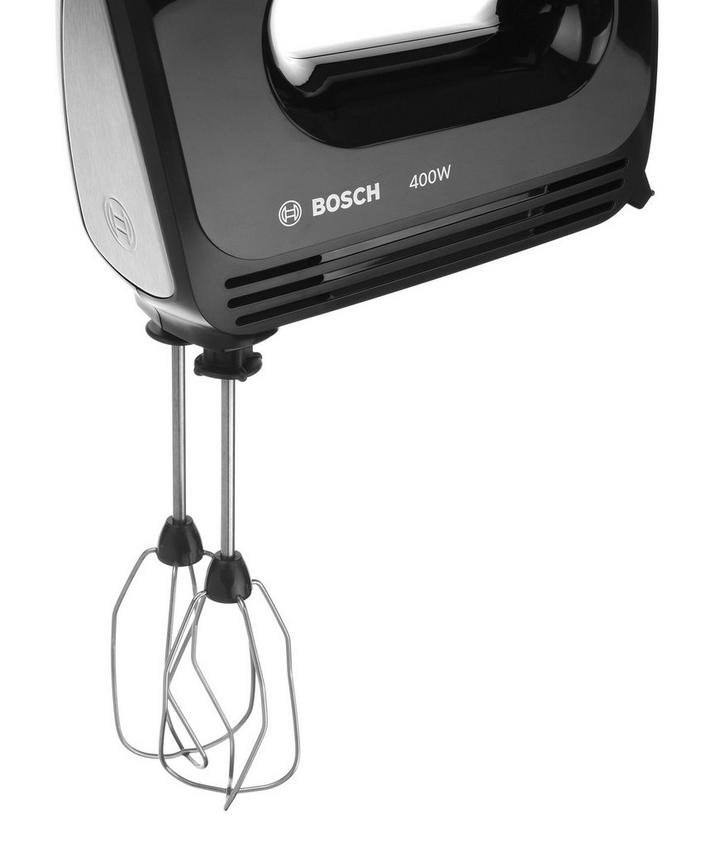 Bosch Hand Mixer, CleverMixx, 400W, Eject button, Black.