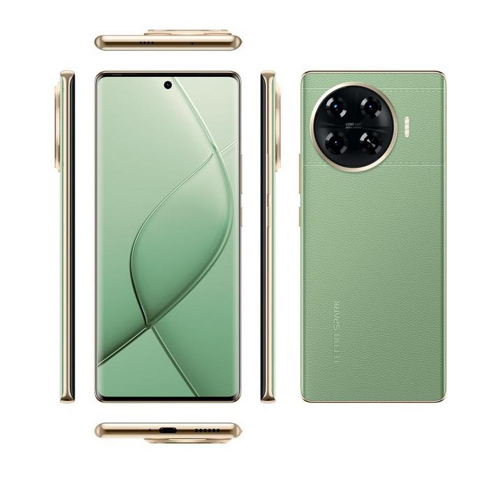 Tecno KJ7 Spark 20 Pro+, 4G, 256GB, Magic Skin Green