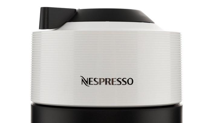 Nespresso Vertuo Pop Coffee Machine, White, With Aerocino 3 Milk