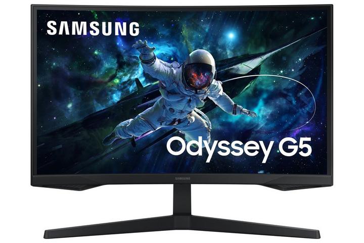 SAMSUNG G5 QHD Gaming Curved Monitor, 27 inch, FreeSync, Black