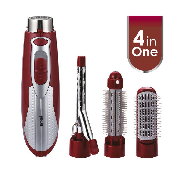 Sanford-4in1 Hair Styles 800W Silver/Red,