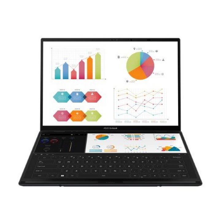 ASUS Zenbook Duo OLED, Core Ultra 7, 1TB, 14.0 Inch, Inkwell Gray