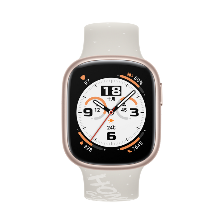 HONOR Watch 4, 1.75 Inch, AMOLED Display, Gold.